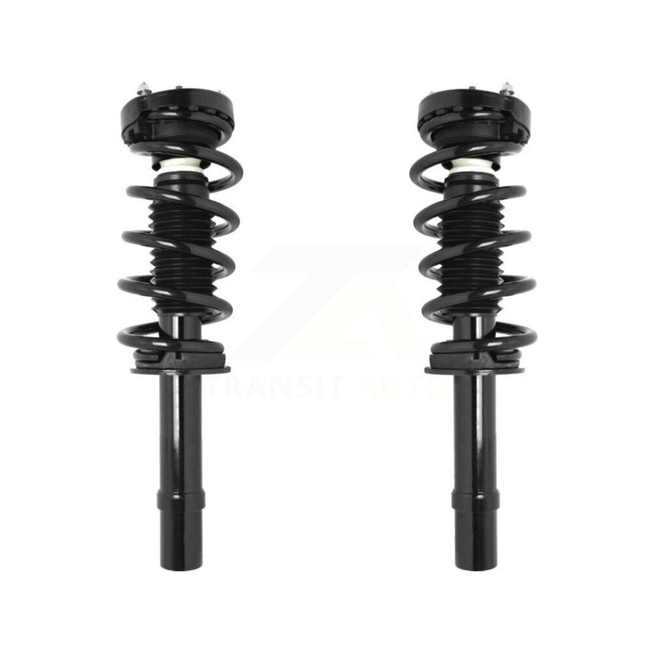 Front Complete Suspension Shocks Strut And Coil Spring Mount Assemblies Kit For 2012-2021 Dodge Charger Chrysler 300 Excludes Rear Wheel Drive V8 Engine AWD with 3.6L K78A-100106