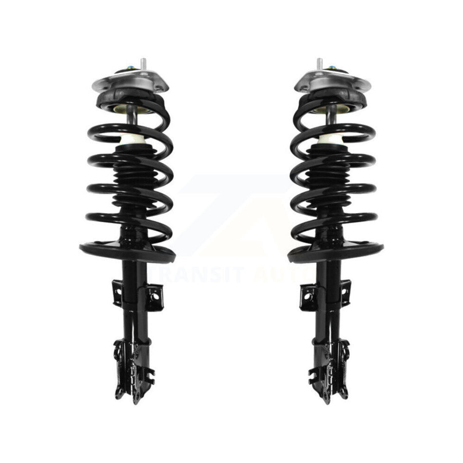 Front Complete Suspension Shocks Strut And Coil Spring Mount Assemblies Kit For 2003-2014 Volvo XC90 excludes electronic suspension K78A-100126