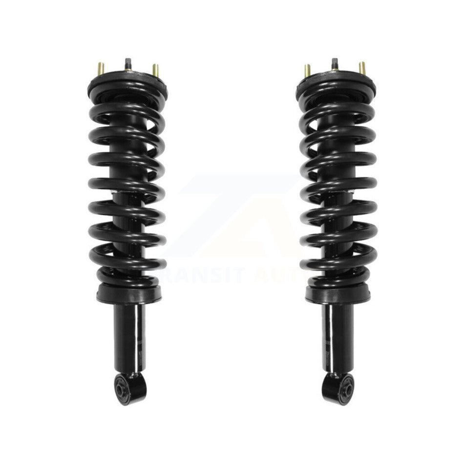 Front Complete Suspension Shocks Strut And Coil Spring Mount Assemblies Kit For 2000-2006 Toyota Tundra Excludes TRD Package K78A-100210