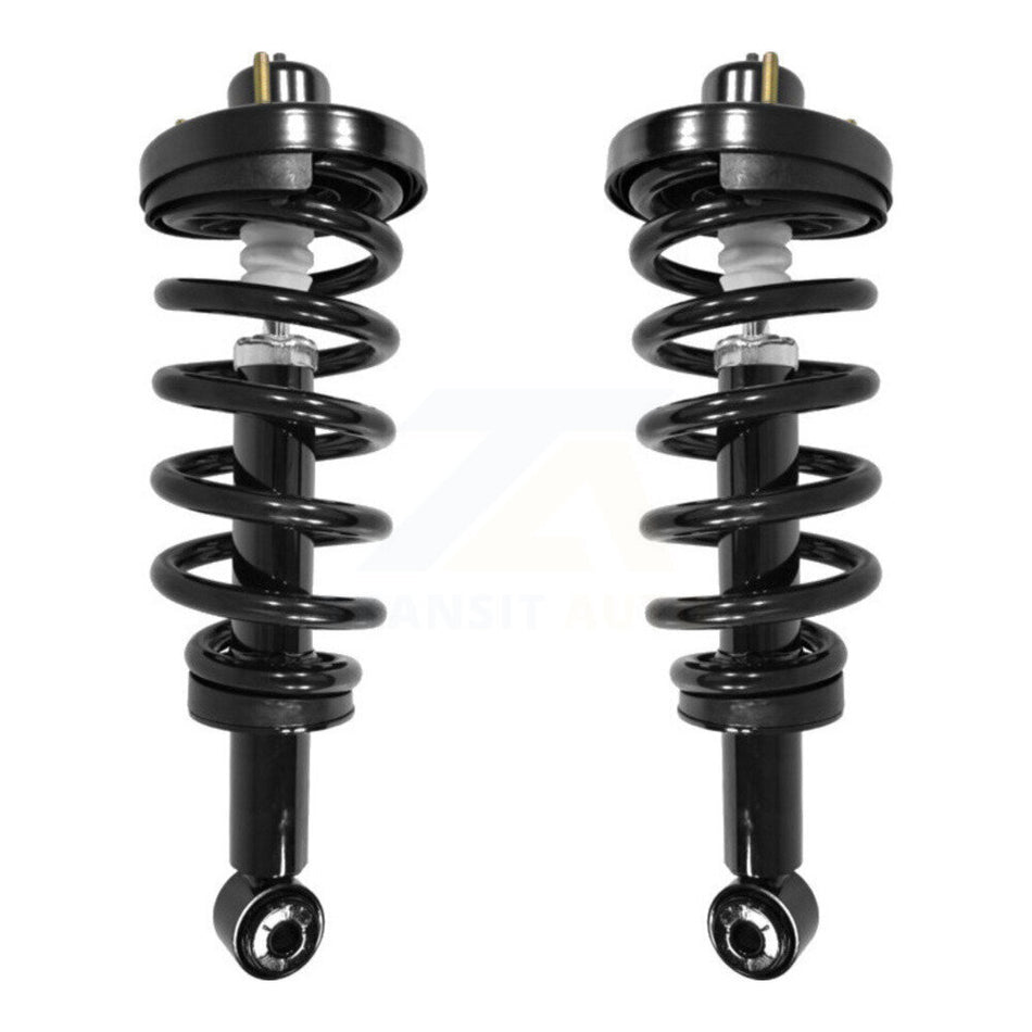 Rear Complete Shocks Strut And Coil Spring Mount Assemblies Pair For 2007-2022 Ford Expedition Lincoln Navigator Excludes L (Long Wheel Base) Models Air Suspension K78A-100249