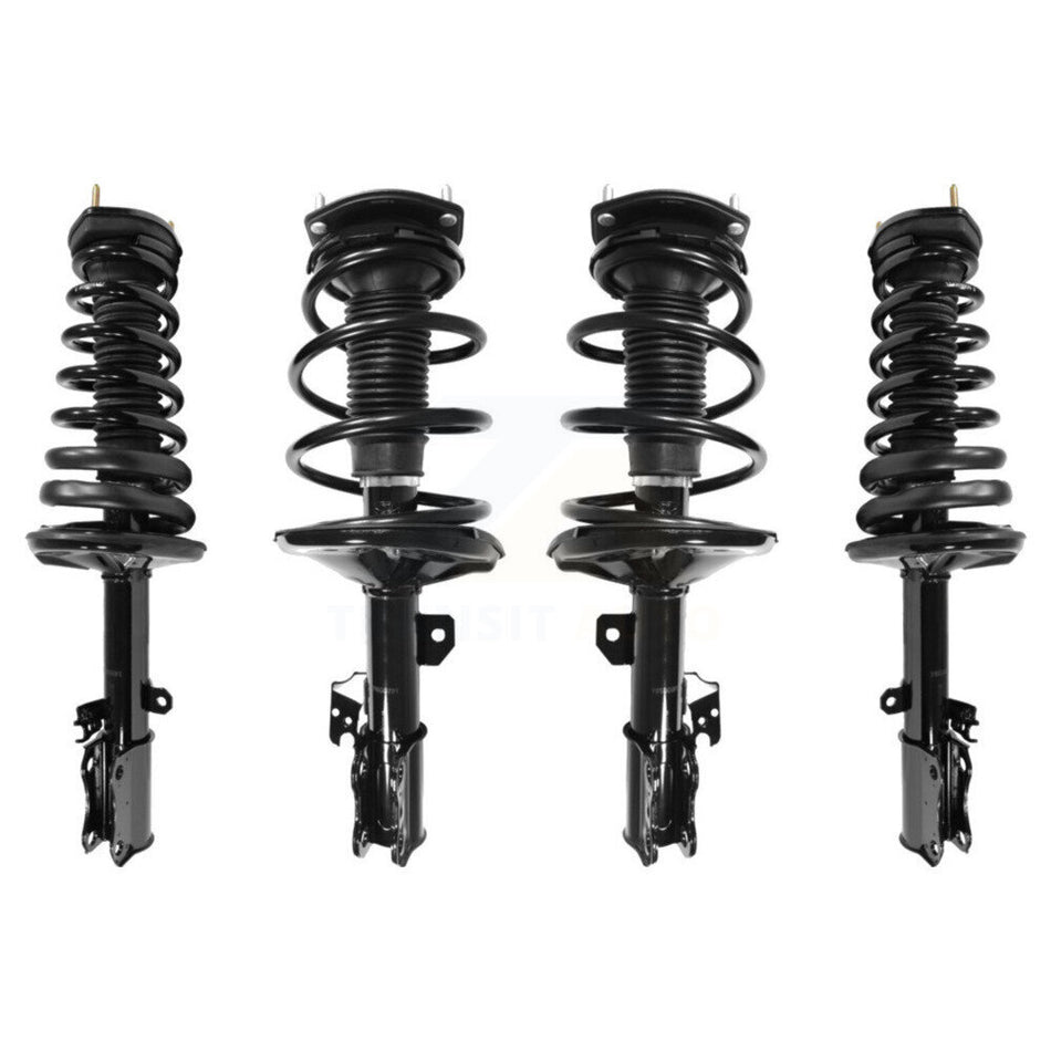 Front Rear Complete Suspension Shocks Strut And Coil Spring Mount Assemblies Kit For 2002-2003 Toyota Camry Lexus ES300 K78A-100302
