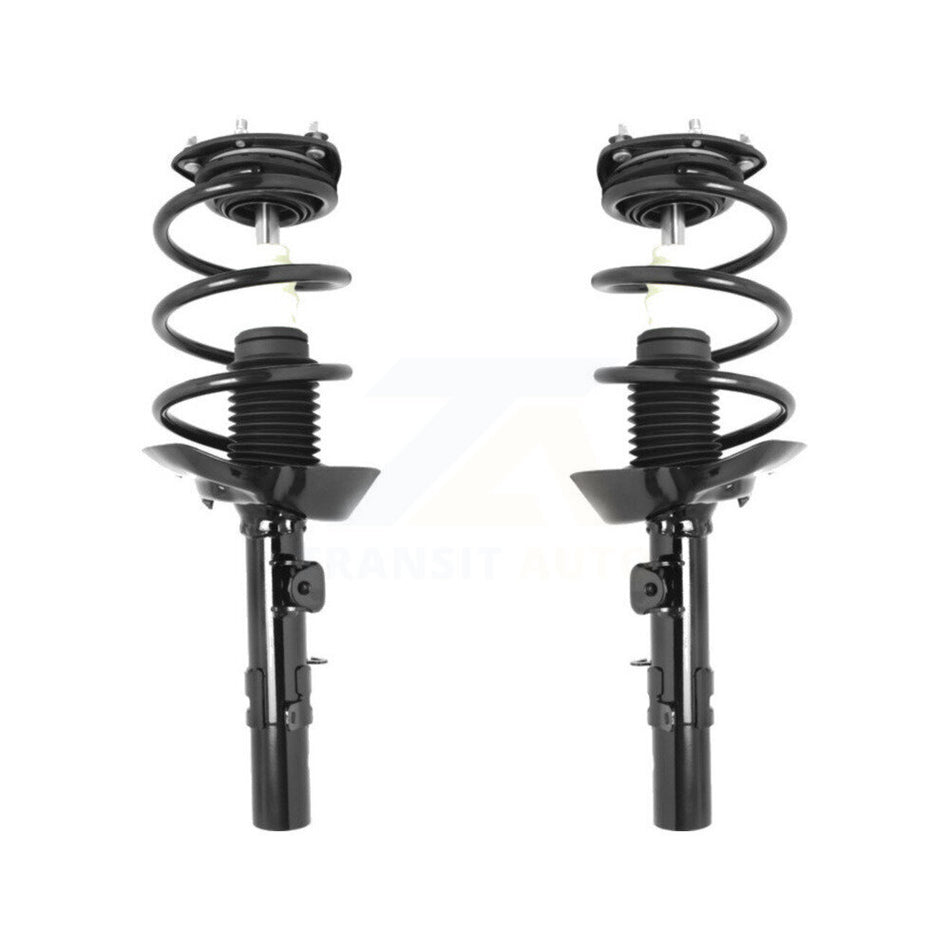 Front Complete Suspension Shocks Strut And Coil Spring Mount Assemblies Kit For 2013-2017 Honda Accord Excludes Hybrid Models K78A-100328