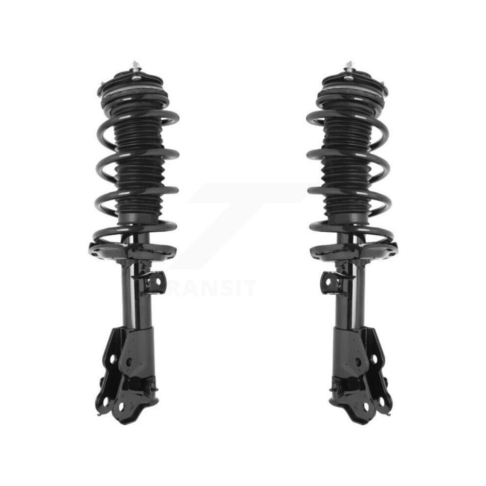 Front Complete Suspension Shocks Strut And Coil Spring Mount Assemblies Kit For 2012 Honda Civic LX EX Base EX-L Hybrid-L GX DX HF Hybrid with Sedan Excludes Coupe Si Model K78A-100329