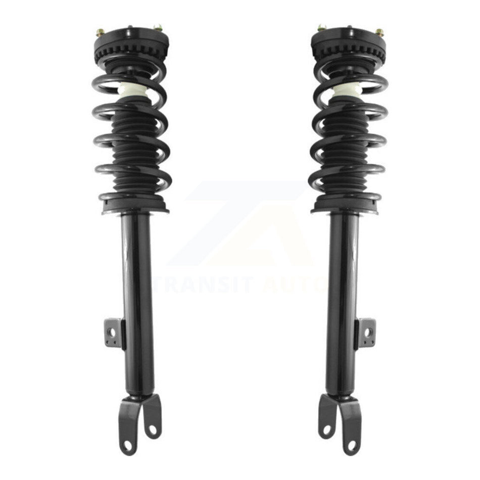 Front Complete Shocks Strut And Coil Spring Mount Assemblies Pair For Chrysler 300 Fits C Models with V8 Engines Limited Model V6 Engines; Excludes All Wheel Drive K78A-100344