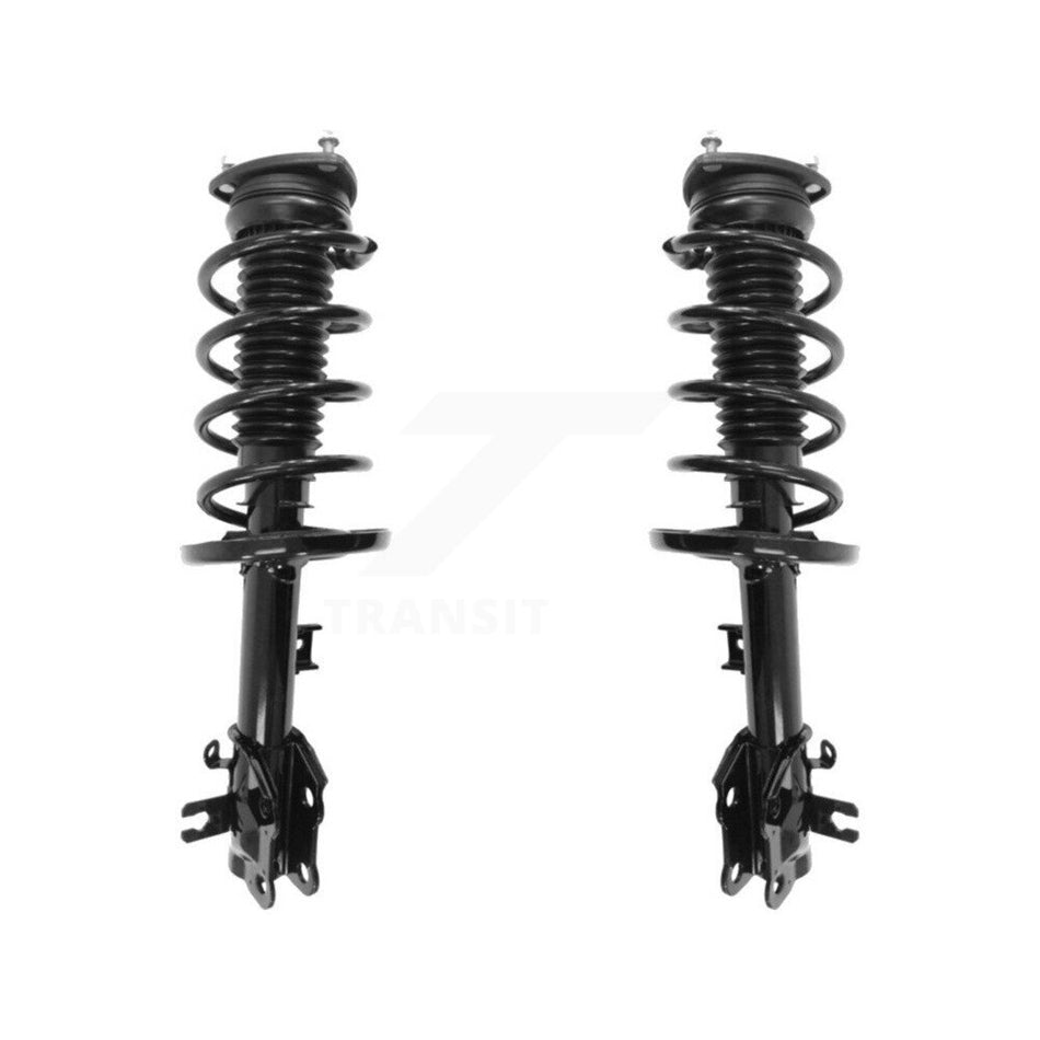 Front Complete Suspension Shocks Strut And Coil Spring Mount Assemblies Kit For 2013-2016 Mazda CX-5 AWD Excludes Wheel Drive K78A-100363