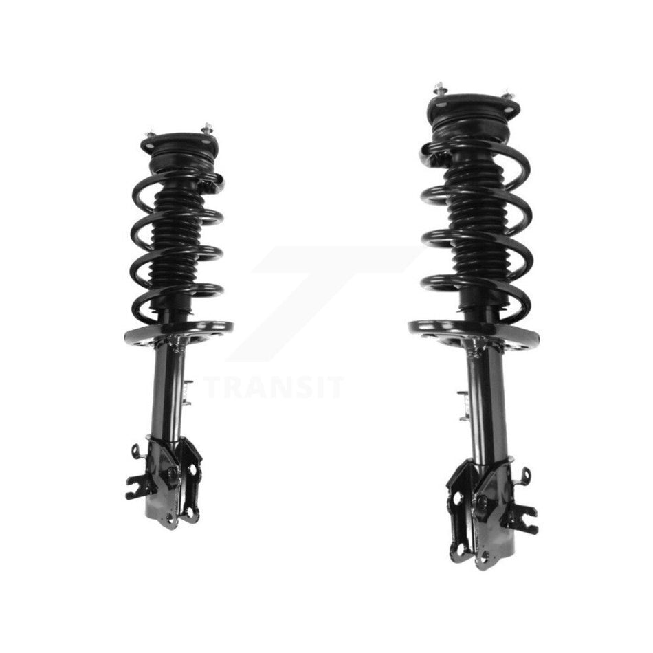 Front Complete Suspension Shocks Strut And Coil Spring Mount Assemblies Kit For 2013-2016 Mazda CX-5 FWD Excludes All Wheel Drive K78A-100364