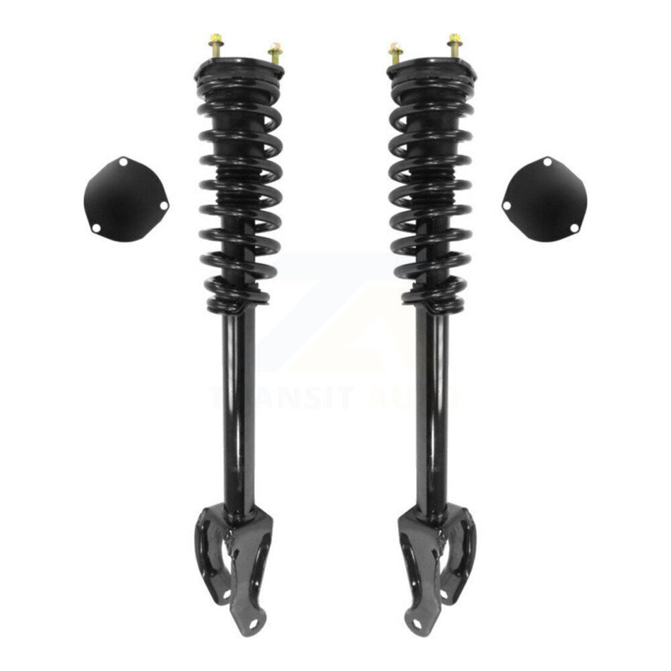 Front Complete Shocks Strut And Coil Spring Pair For Mercedes-Benz ML350 GLE350 ML400 GLE400 ML550 ML250 GLE300d GLE550e ML500 GLE500 GLE550 GLE350d Excludes Air Suspension K78A-100375