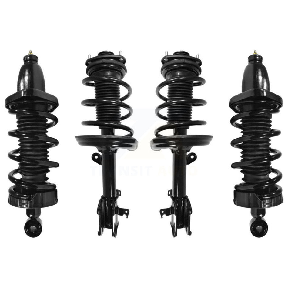 Front Rear Complete Suspension Shocks Strut And Coil Spring Mount Assemblies Kit For 2006-2014 Honda Ridgeline K78A-100405