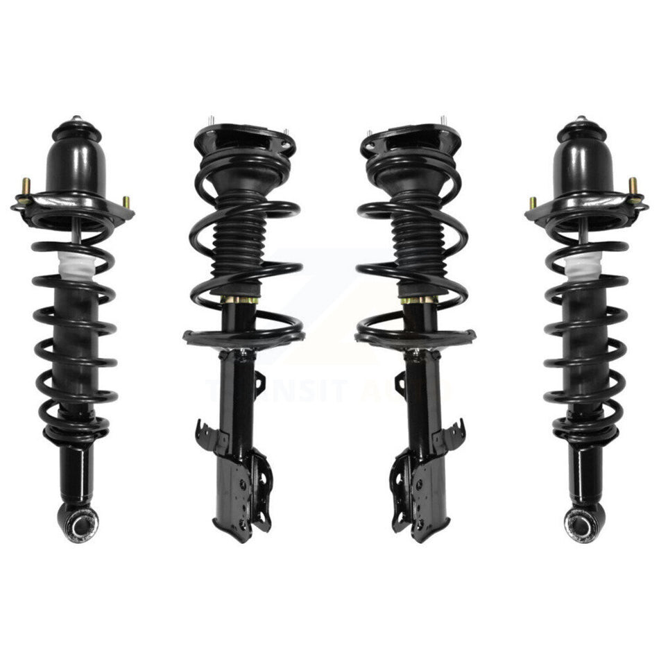 Front Rear Complete Suspension Shocks Strut And Coil Spring Mount Assemblies Kit For 2003-2008 Toyota Corolla K78A-100409