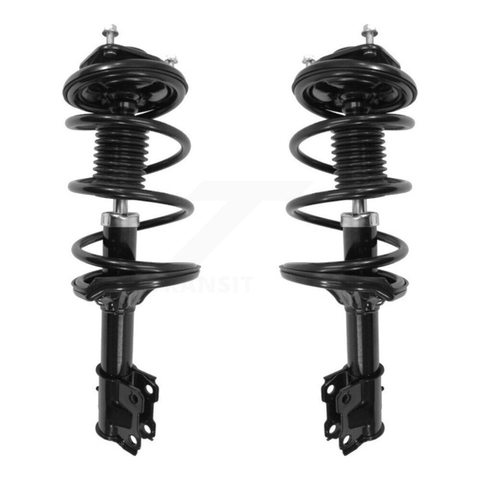 Front Complete Suspension Shocks Strut And Coil Spring Mount Assemblies Pair For Mitsubishi Lancer K78A-100412