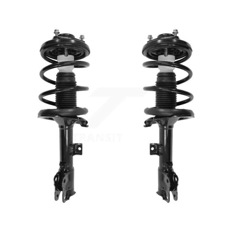 Front Complete Suspension Shocks Strut And Coil Spring Mount Assemblies Kit For Mitsubishi Outlander Fits 5 Passenger w o 3rd Row K78A-100428