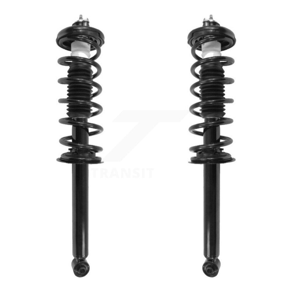 Rear Complete Suspension Shocks Strut And Coil Spring Mount Assemblies Pair For 2004-2008 Acura TSX K78A-100433