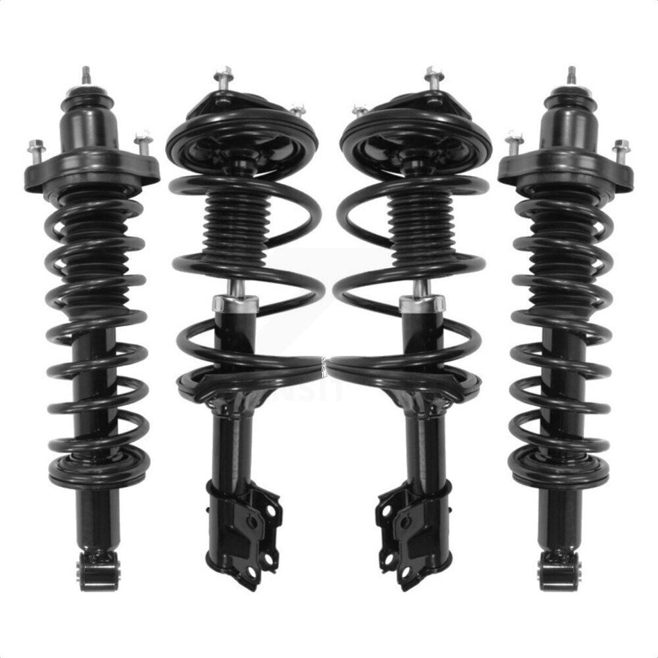 Front Rear Complete Suspension Shocks Strut And Coil Spring Mount Assemblies Kit For Mitsubishi Lancer K78A-100435