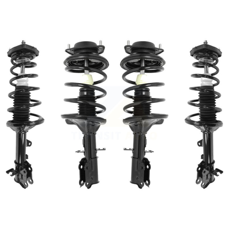 Front Rear Complete Suspension Shocks Strut And Coil Spring Mount Assemblies Kit For Kia Spectra Spectra5 K78A-100436