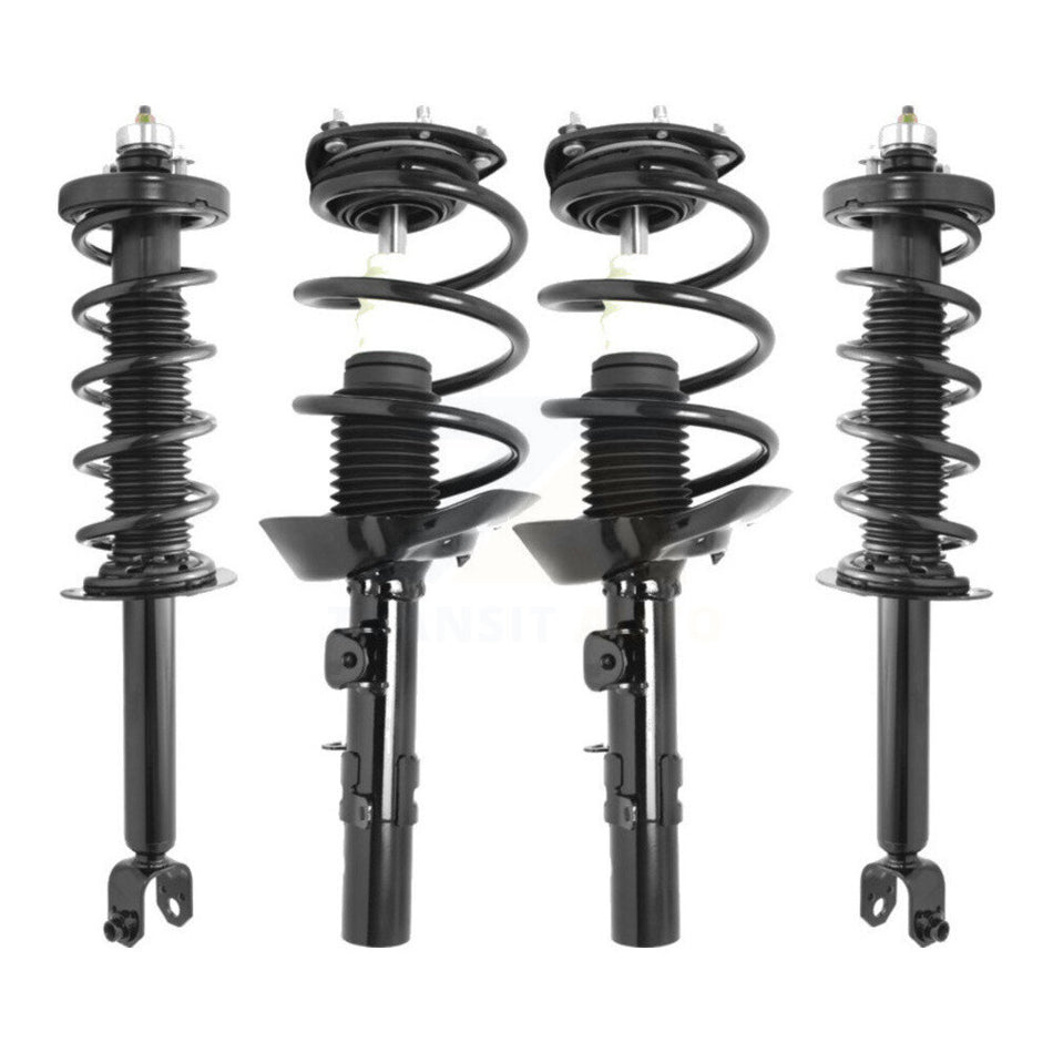 Front Rear Shock Strut Coil Spring Kit For 2013-2017 Honda Accord Excludes Hybrid Models K78A-100502