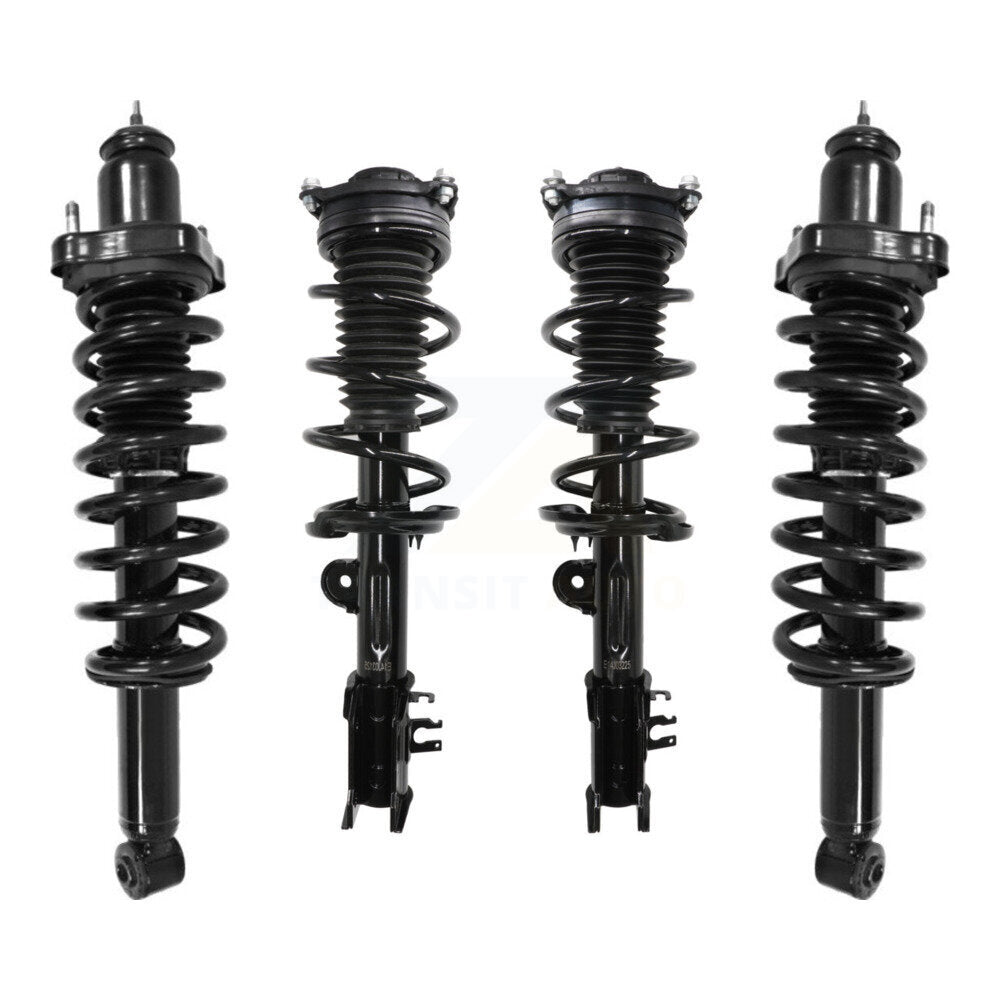 Front Rear Complete Strut Coil Spring Kit For 2017 Jeep Compass Excludes Offroad Package K78A-100605
