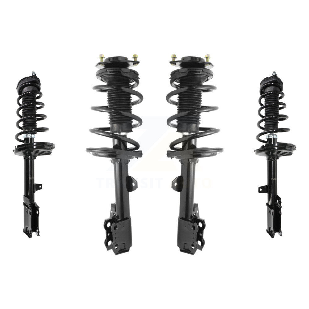 Front Rear Strut Coil Spring Kit For 2013-2016 Toyota Venza FWD Excludes All Wheel Drive K78A-100611