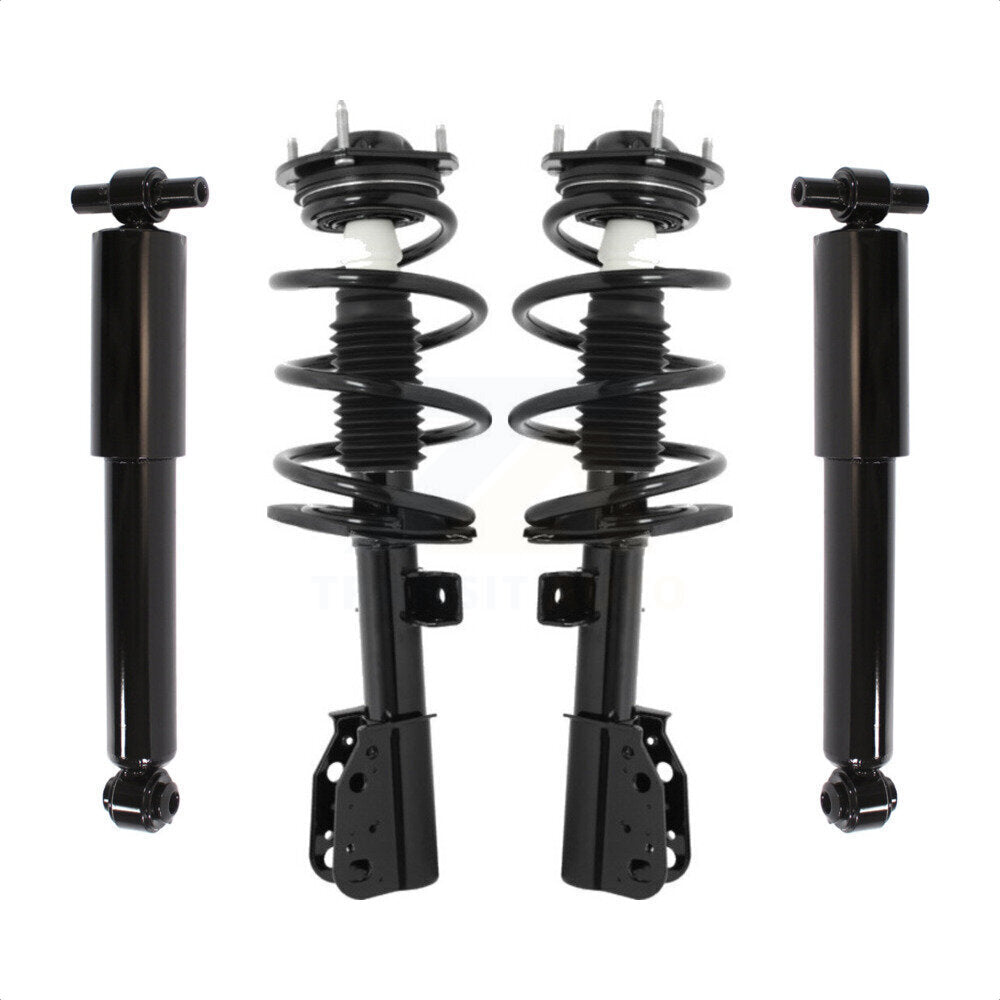 Front Rear Complete Suspension Shocks Strut And Coil Spring Mount Assemblies Kit For Chevrolet Traverse GMC Acadia Buick Enclave Limited - Left Right Side (Driver Passenger) K78M-100031 by Transit Auto