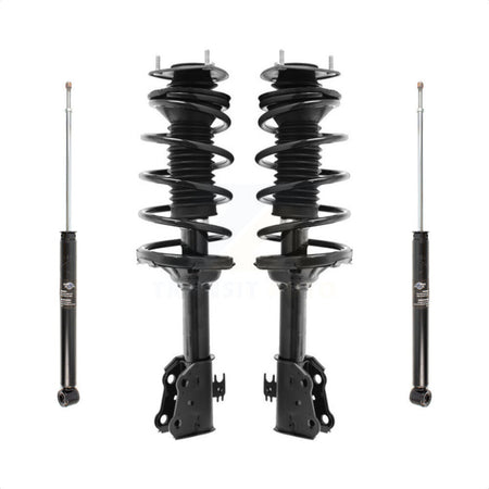 Front Rear Complete Suspension Shocks Strut And Coil Spring Mount Assemblies Kit For 2000-2005 Toyota Echo - Left Right Side (Driver Passenger) K78M-100034 by Transit Auto