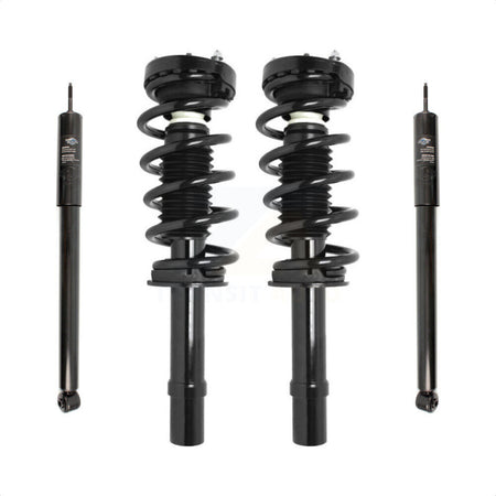 Front Rear Complete Suspension Shocks Strut And Coil Spring Mount Assemblies Kit For Chrysler 300 Excludes Wheel Drive V8 Engine - Left Right Side (Driver Passenger) K78M-100095 by Transit Auto