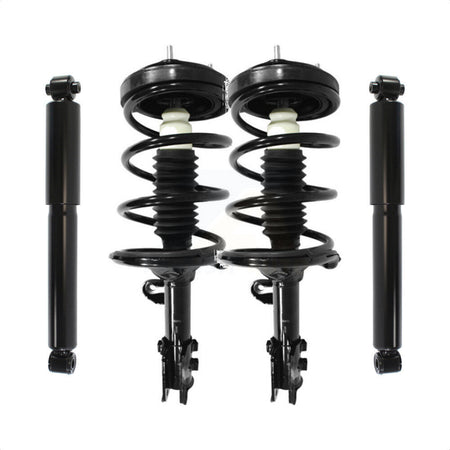 Front Rear Complete Suspension Shocks Strut And Coil Spring Mount Assemblies Kit For Kia Sedona Hyundai Entourage - Left Right Side (Driver Passenger) K78M-100127 by Transit Auto