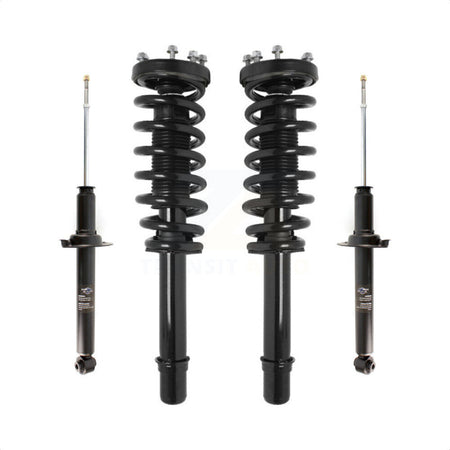 Front Rear Complete Suspension Shocks Strut And Coil Spring Mount Assemblies Kit For 2004-2008 Acura TL - Left Right Side (Driver Passenger) K78M-100313 by Transit Auto