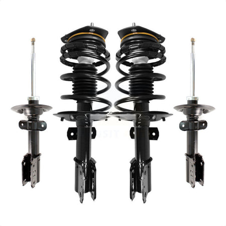 Front Rear Complete Suspension Shocks Strut And Coil Spring Mount Assemblies Kit For 2004-2008 Pontiac Grand Prix With 16" Factory Wheels - Left Right Side (Driver Passenger) K78M-100319 by Transit Auto