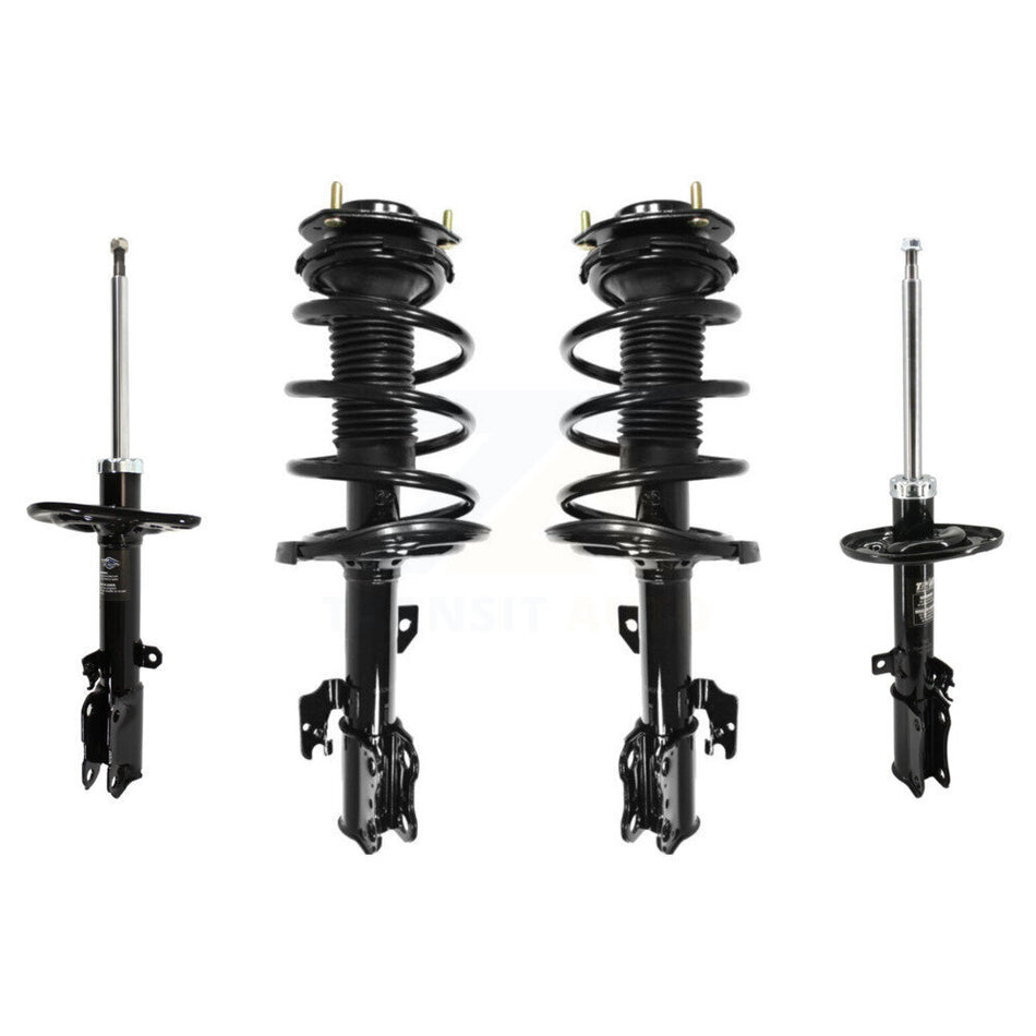 Front Rear Complete Suspension Shocks Strut And Coil Spring Mount Assemblies Kit For Toyota Camry Avalon - Left Right Side (Driver Passenger) K78M-100354