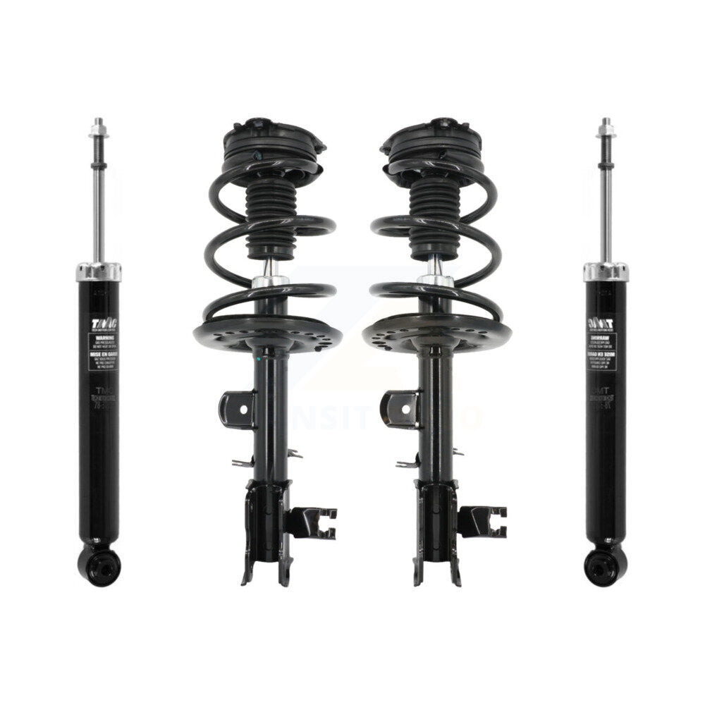 Front Rear Complete Shocks Strut Coil Spring Assemblies Kit For 2015-2022 Nissan Murano K78M-100414