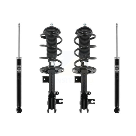 Front Rear Complete Shocks Strut Coil Spring Mount Assemblies Kit For 2014-2018 Mazda 3 K78M-100415