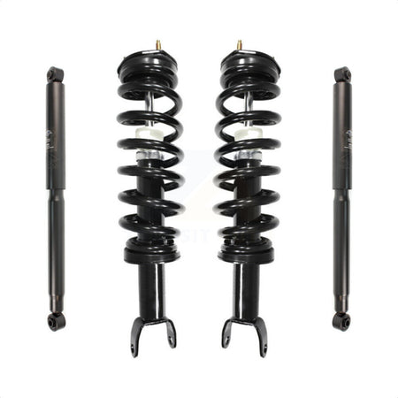 Front Rear Complete Shocks Strut And Coil Spring Mount Assemblies Kit For 2020-2022 Ram 1500 Classic 4WD Excludes Wheel Drive TRX Models With Air Ride Lift Suspension K78M-100420 by Transit Auto