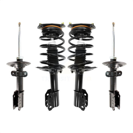 Front Rear Complete Suspension Shocks Strut And Coil Spring Mount Assemblies Kit For Chevrolet Impala - Left Right Side (Driver Passenger) K78M-100422 by Transit Auto