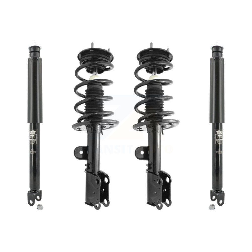 Front Rear Complete Shocks Strut & Coil Spring Assemblies Kit For Ford Flex Lincoln MKT K78M-100432