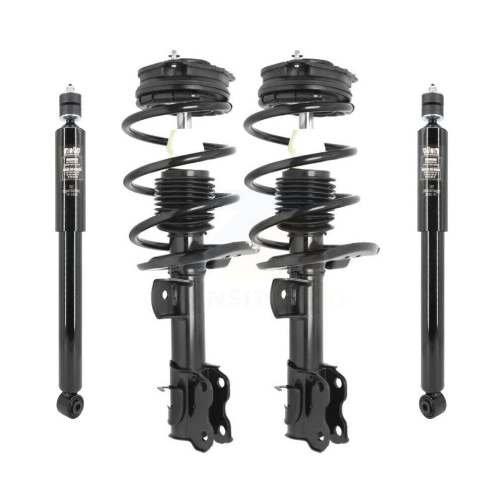Front Rear Complete Shocks Strut And Coil Spring Mount Assemblies Kit For Nissan Sentra K78M-100433