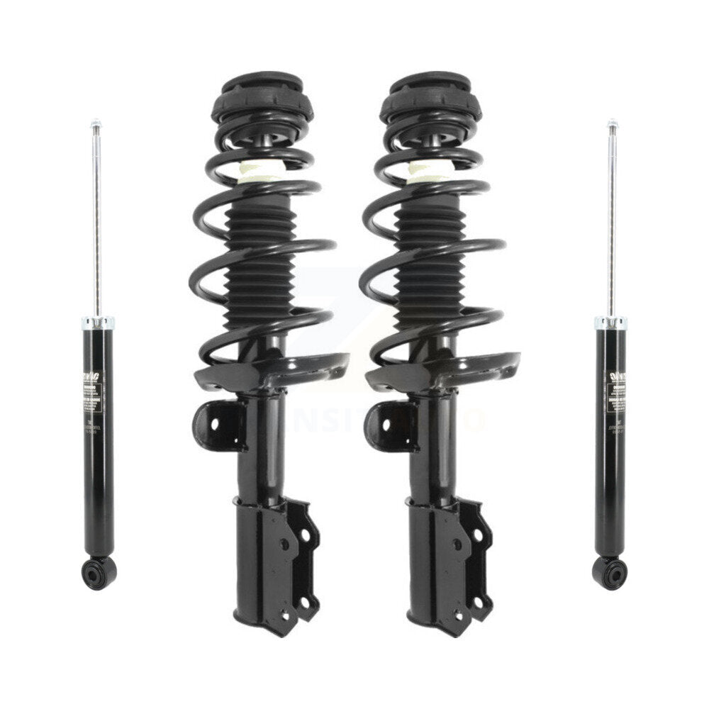 Front Rear Complete Shocks Strut And Coil Spring Mount Assemblies Kit For Buick Verano K78M-100435