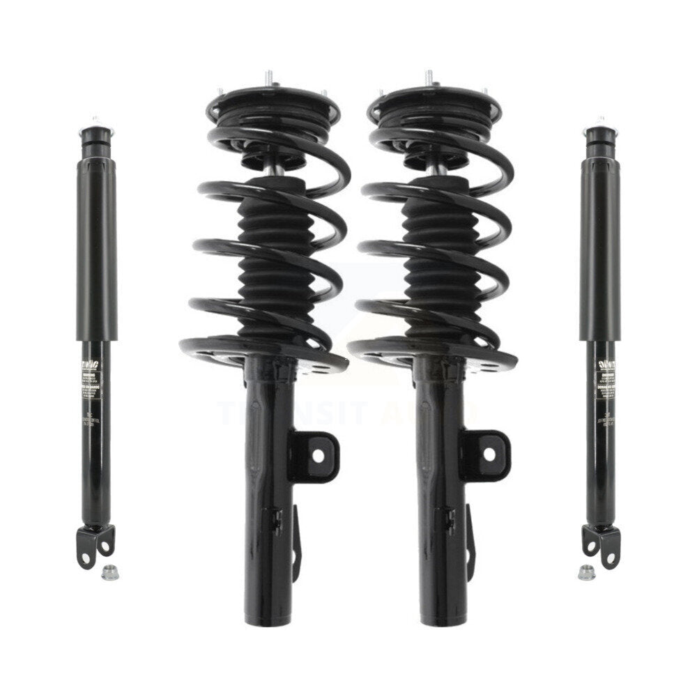 Front Rear Complete Strut Coil Spring Kit For 2010-2012 Ford Flex Excludes Turbo Models K78M-100436