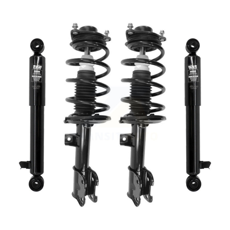 Front Rear Strut & Spring Kit For 2014-2015 Kia Sorento FWD with 2.4L Excludes V6 Engine K78M-100441