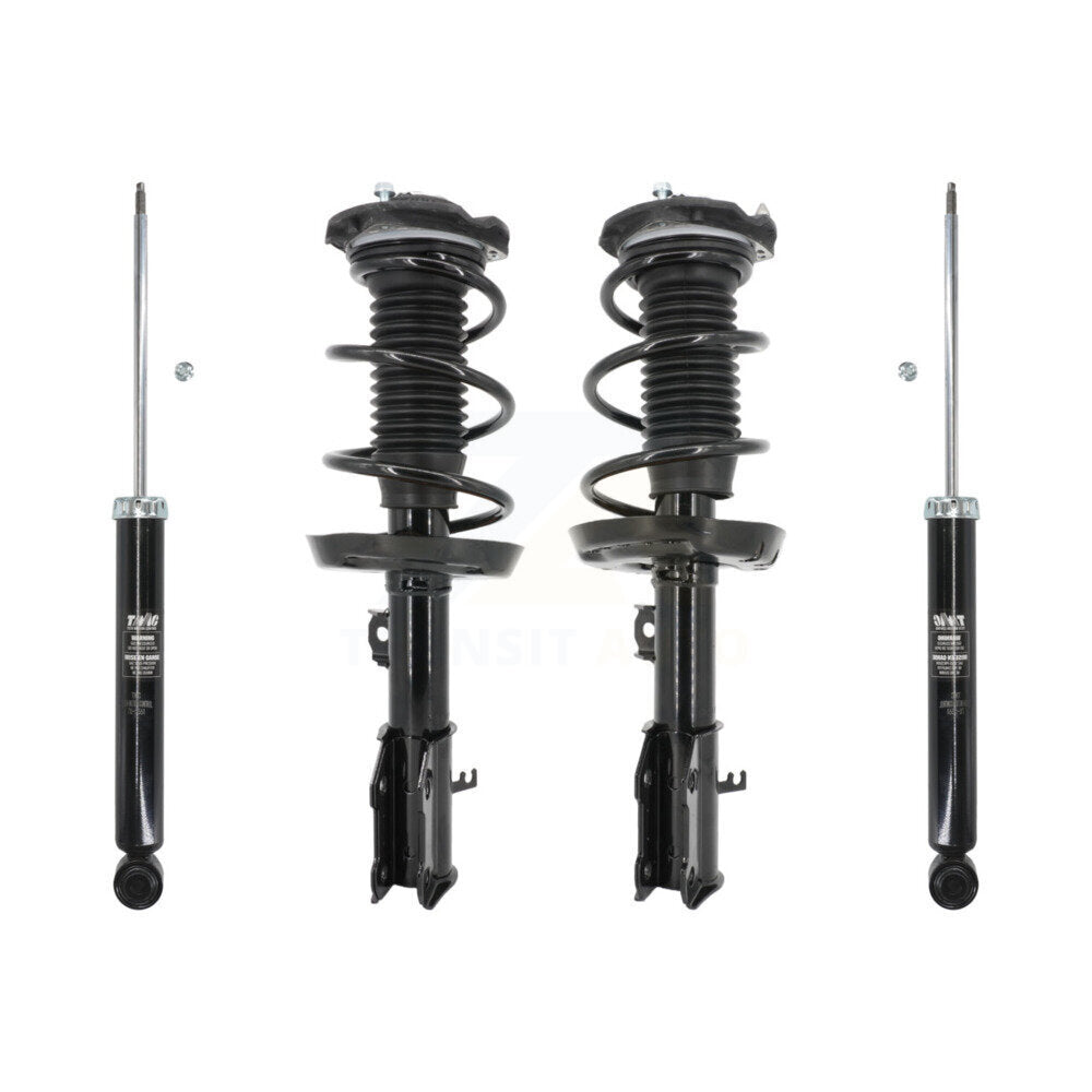 Front Rear Complete Shocks Strut Coil Spring Assembly Kit For 2016-2019 Chevrolet Cruze K78M-100446