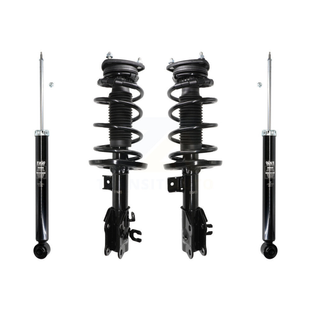 Front Rear Complete Shocks Strut And Coil Spring Mount Assemblies Kit For Mazda 6 K78M-100458