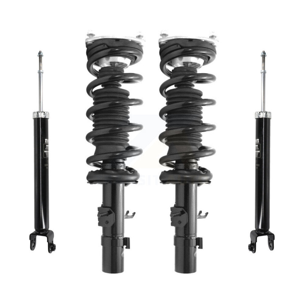 Front Rear Complete Shocks Strut And Coil Spring Kit For INFINITI G25 Q40 Sedan with AWD K78M-100459