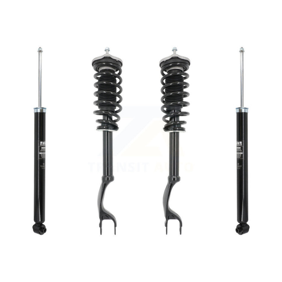 Front Rear Complete Shocks Strut Coil Spring Kit For 2018-2020 Mercedes-Benz C300 4Matic K78M-100464