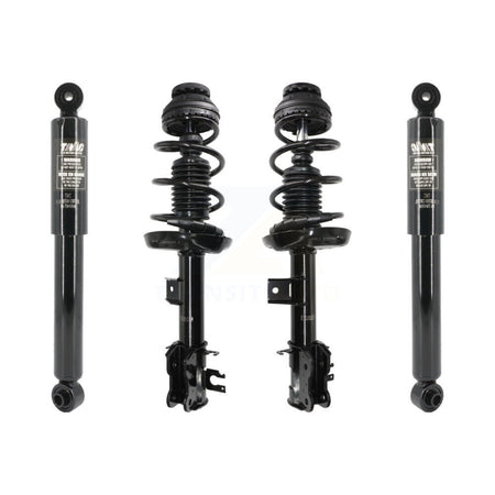 Front Rear Complete Shocks Strut And Coil Spring Mount Assemblies Kit For Fiat 500 K78M-100473