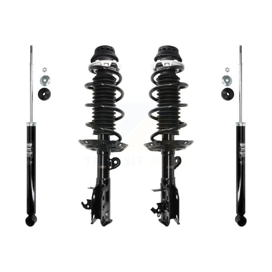 Front Rear Complete Shocks Strut And Coil Spring Assemblies Kit For 2015-2020 Honda Fit K78M-100475