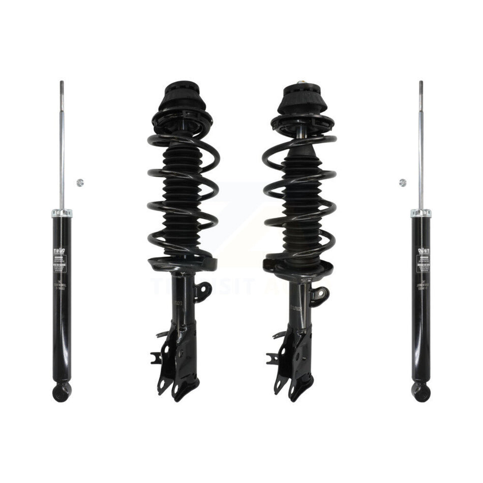 Front Rear Complete Strut And Coil Spring Kit For 2016-2022 Honda HR-V FWD Excludes AWD K78M-100482