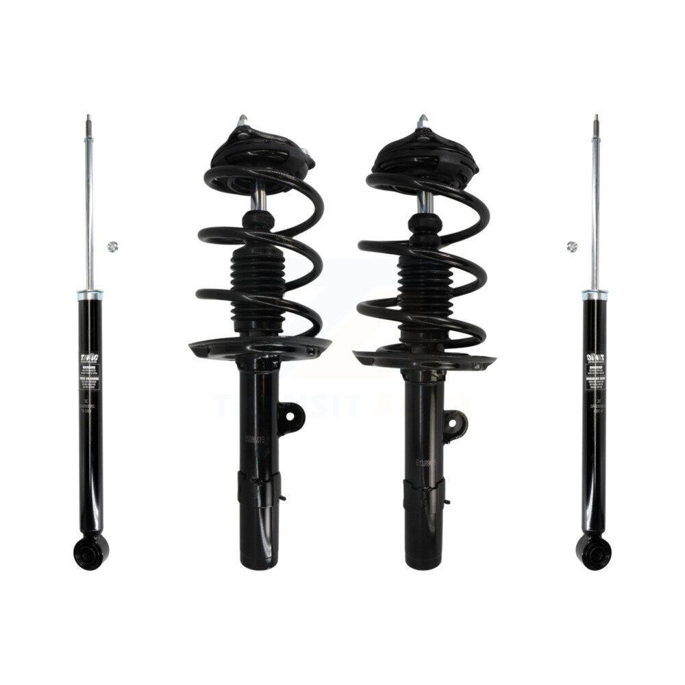 Front Rear Complete Shocks Strut Coil Spring Kit For Honda Accord 2.0L; Includes Hybrid K78M-100487