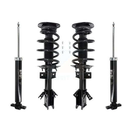 Front Rear Complete Shocks Strut And Coil Spring Mount Assemblies Kit For Ford Edge K78M-100491