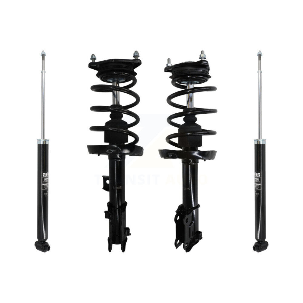 Front Rear Complete Shocks Strut Coil Spring Assembly Kit For 2017 Kia Soul Turbocharged K78M-100496