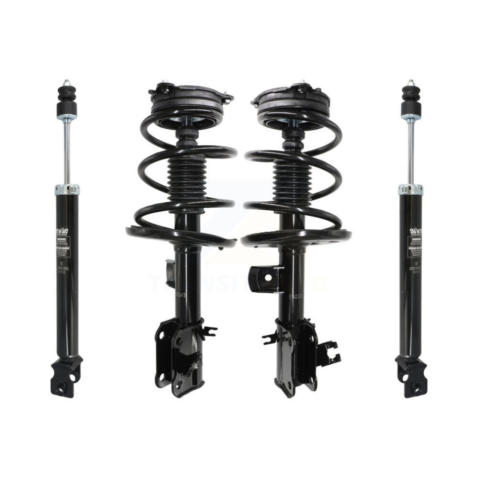 Front Rear Complete Shocks Strut And Coil Spring Mount Assemblies Kit For Nissan Maxima K78M-100498