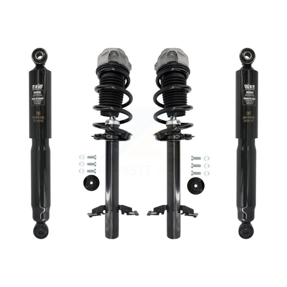Front Rear Complete Shocks Strut & Coil Spring Kit For 2014-2024 Ram ProMaster 2500 3500 K78M-100501