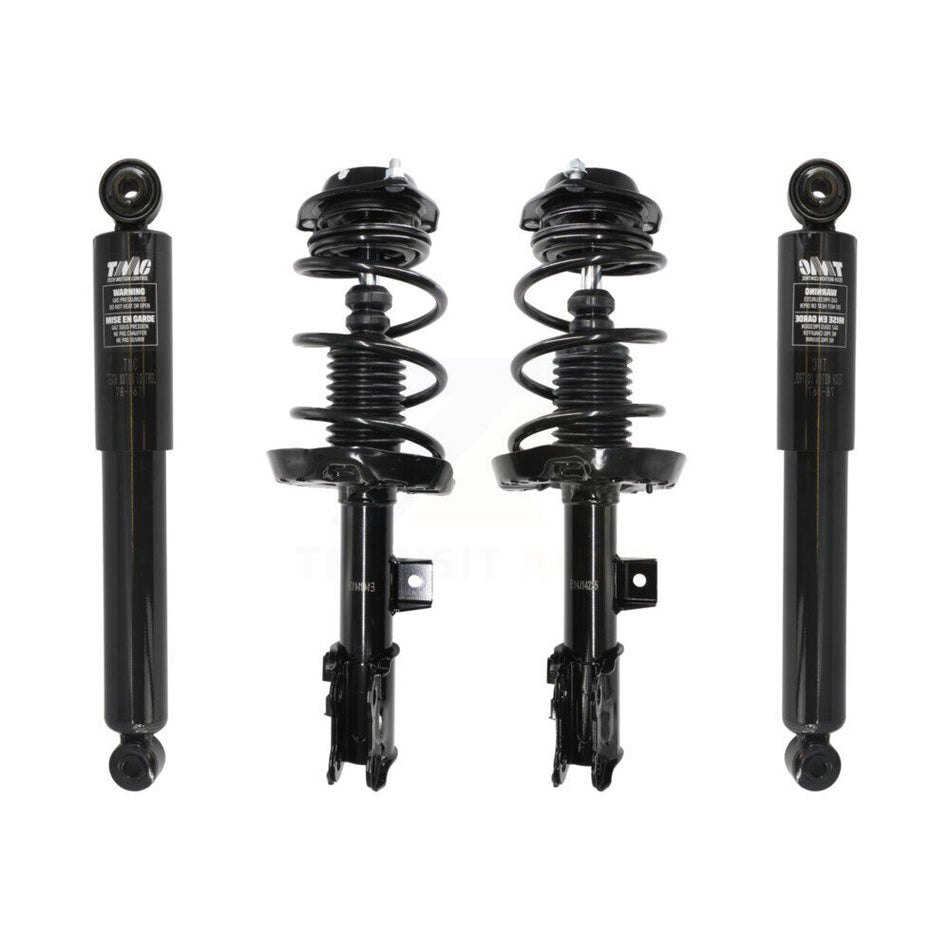Front Rear Strut Coil Spring Kit For 2013-2015 Hyundai Veloster Without Sport Suspension K78M-100506